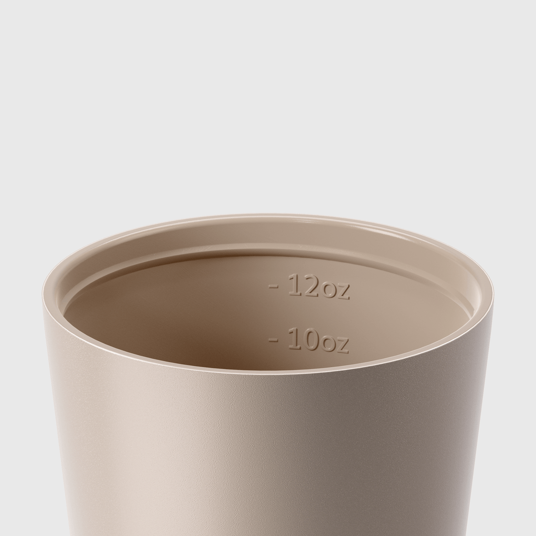 Camino Oat Ceramic Travel Cup 12oz