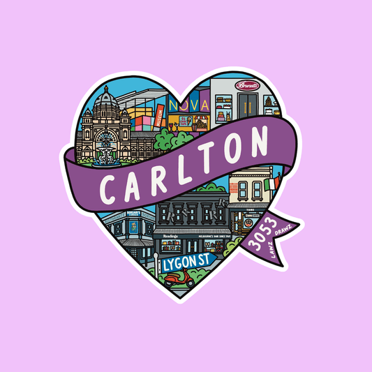 Carlton Sticker