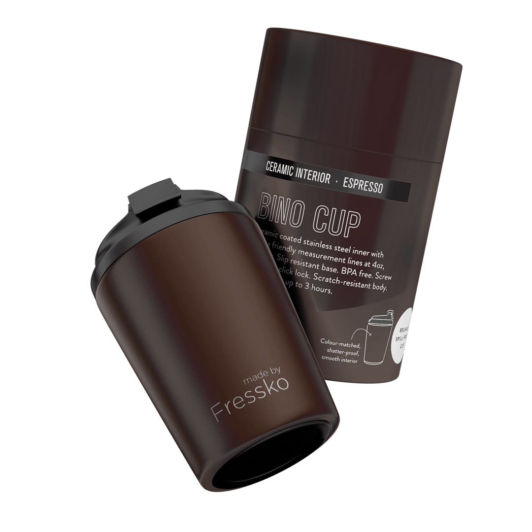 Reusable Fressko Ceramic Bino Espresso 227ml/8oz