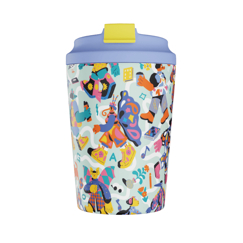 Reusable Cup Ceramic Camino Brolga 12oz 340ml