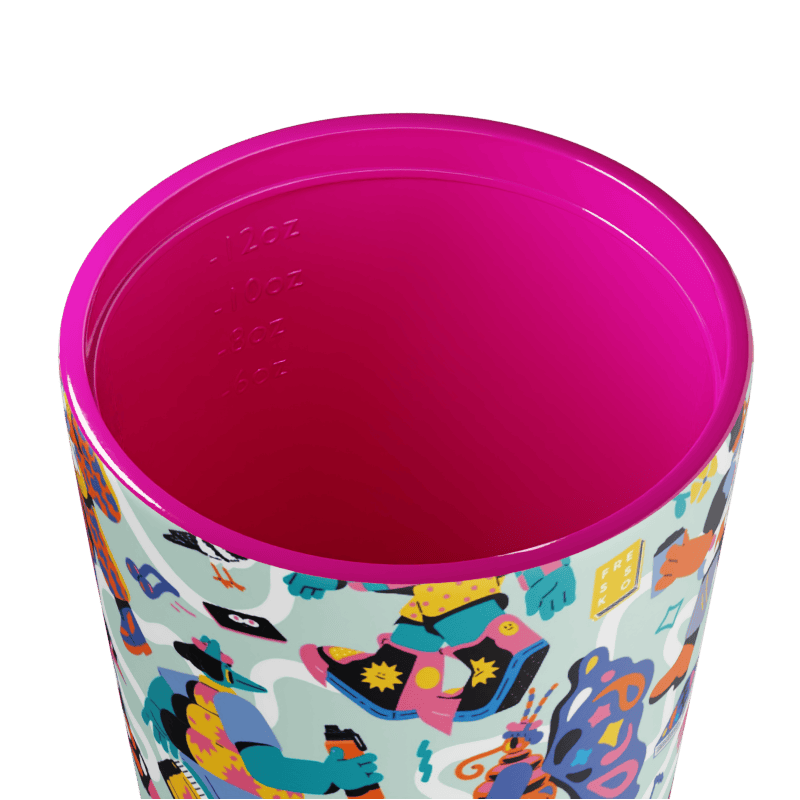 Reusable Cup Ceramic Camino Brolga 12oz 340ml