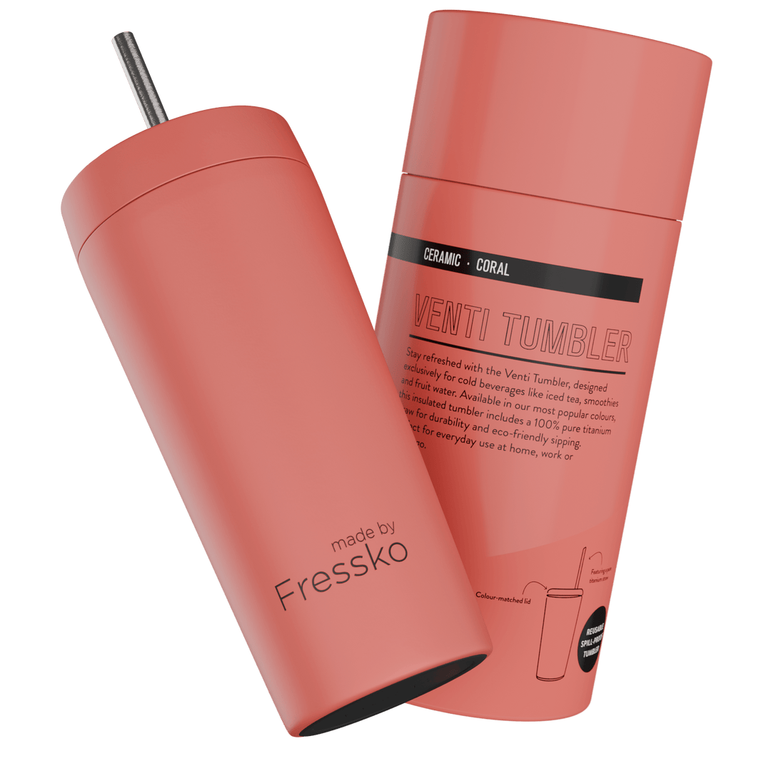 Fressko Venti Tumbler – Coral (20oz / 600ml)