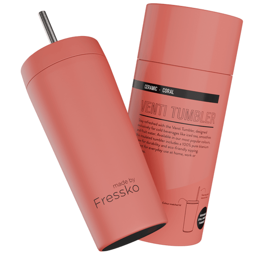 Fressko Venti Tumbler – Coral (20oz / 600ml)