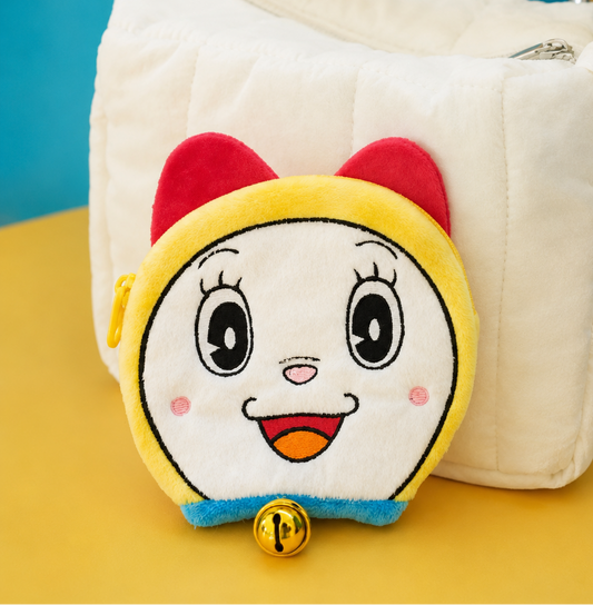 Dorami Face Coin Pouch