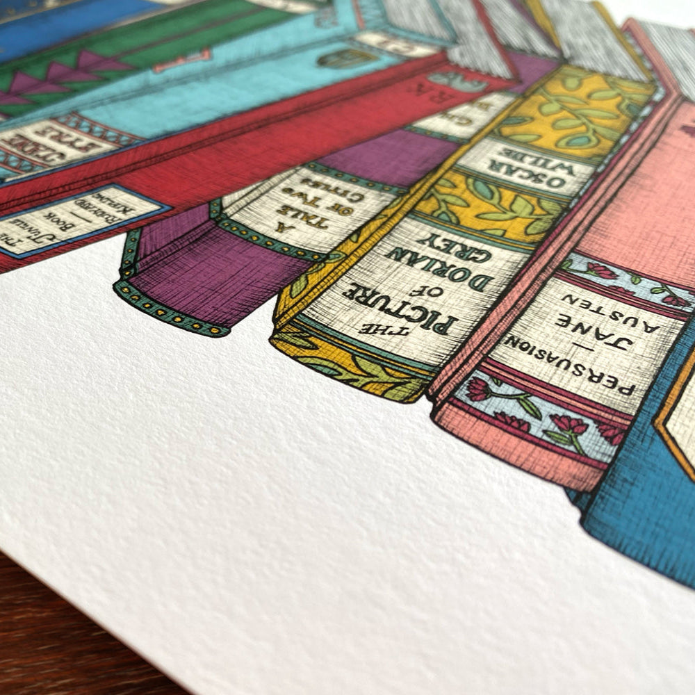 Classic Tales Book Art Print