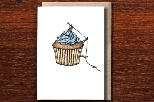 Cupcake Climbers – Greeting Card