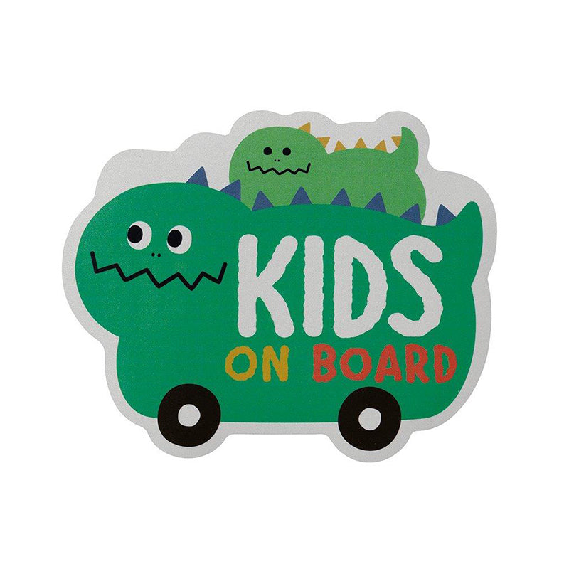 Baby On Board Magnetic Reflector Car Sign – Dinosaur