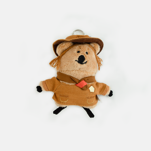 Quokscout Flatfur Keyring- Daisy