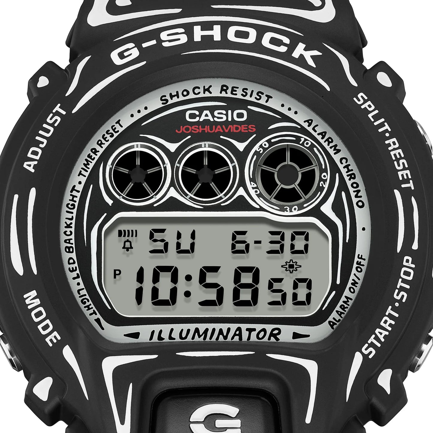 G-Shock DW6900 Series Joshua Vides Collaboration Digital Watch