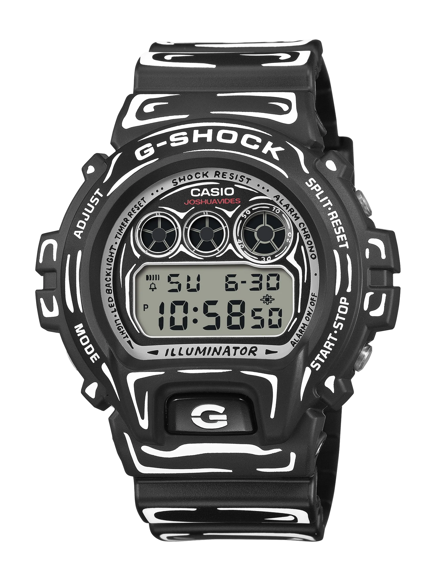 G-Shock DW6900 Series Joshua Vides Collaboration Digital Watch
