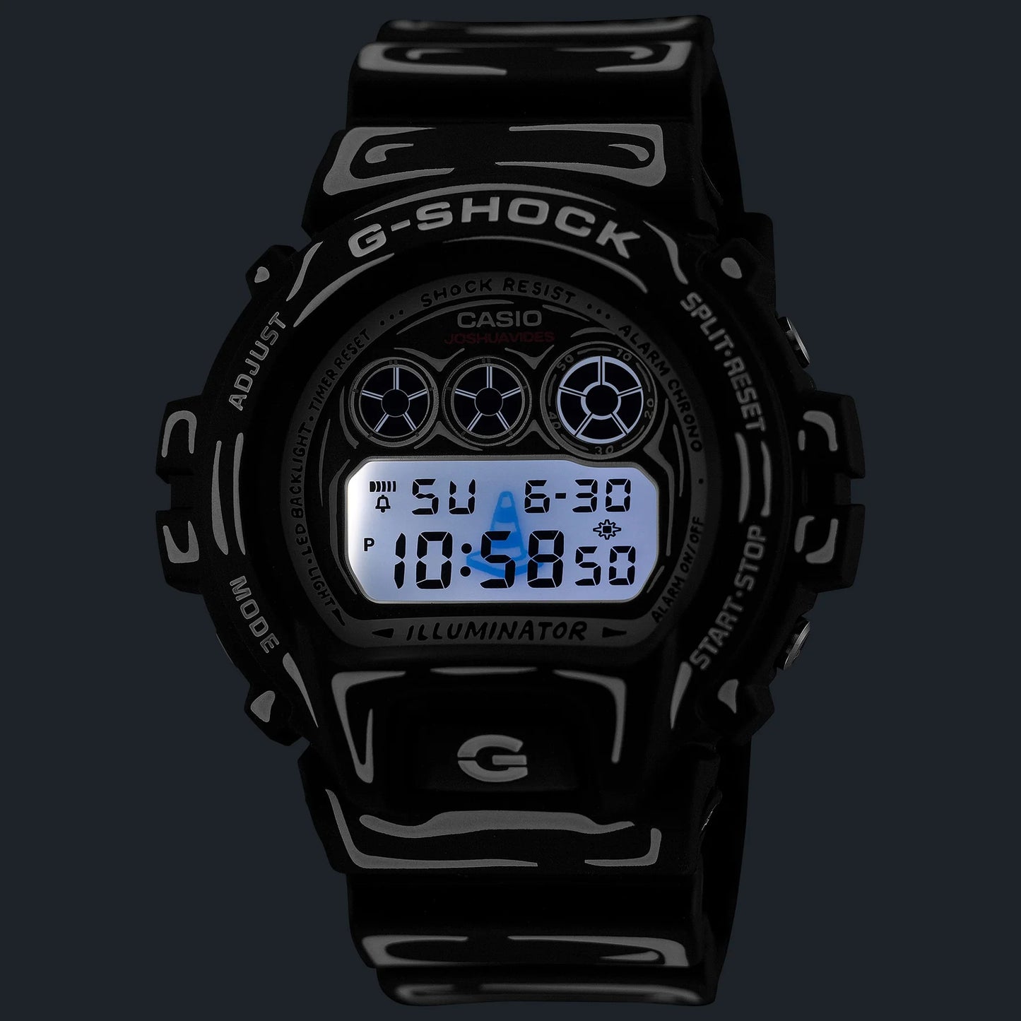 G-Shock DW6900 Series Joshua Vides Collaboration Digital Watch
