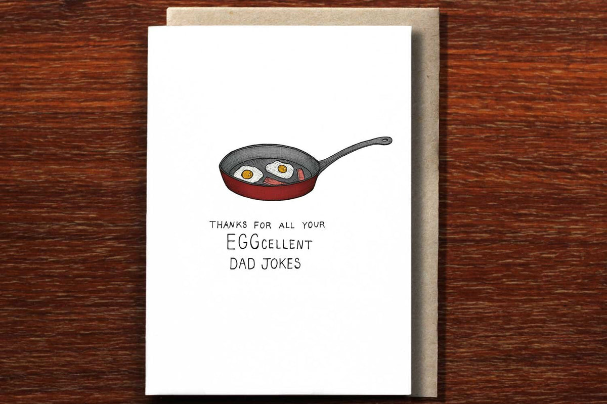 Eggcellent Dad – Father’s Day Card