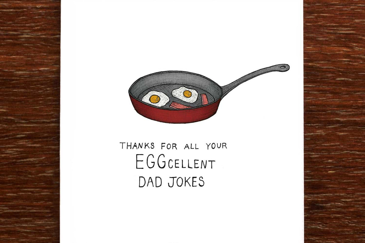Eggcellent Dad – Father’s Day Card