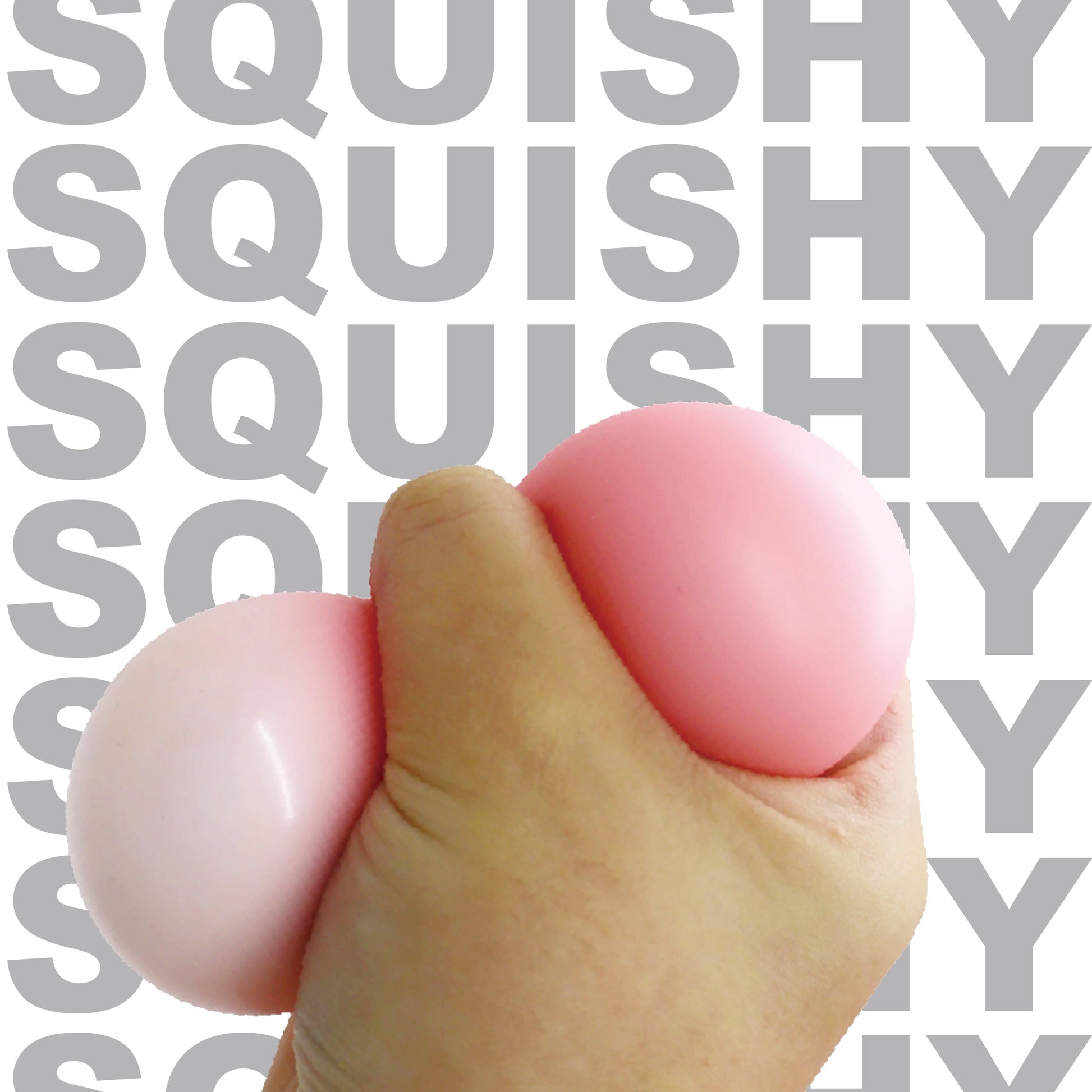 Squeeze Sploot Friends squishy toy being squeezed by hand