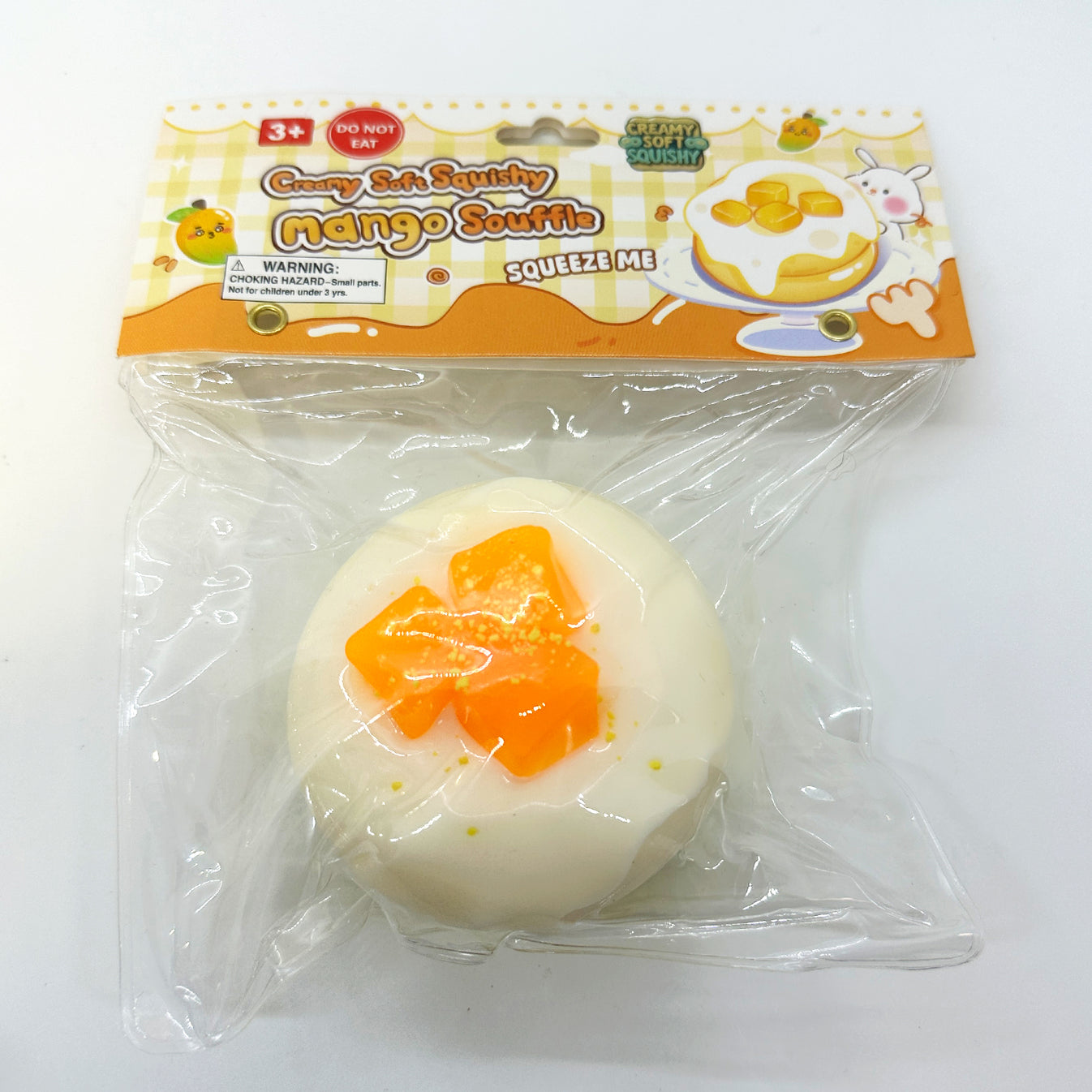 Creamy Soft Squishy Mango Souffle