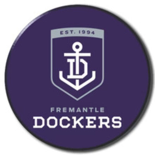Fremantle Dockers Logo Metal Pin Badge 58mm