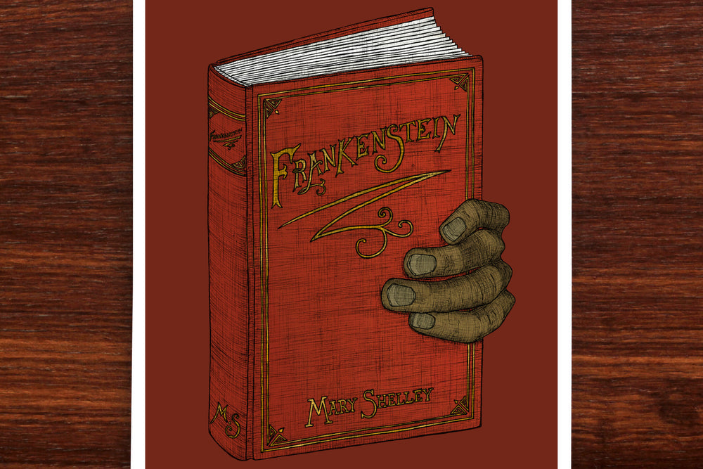 Frankenstein – Book Artwork (A5)