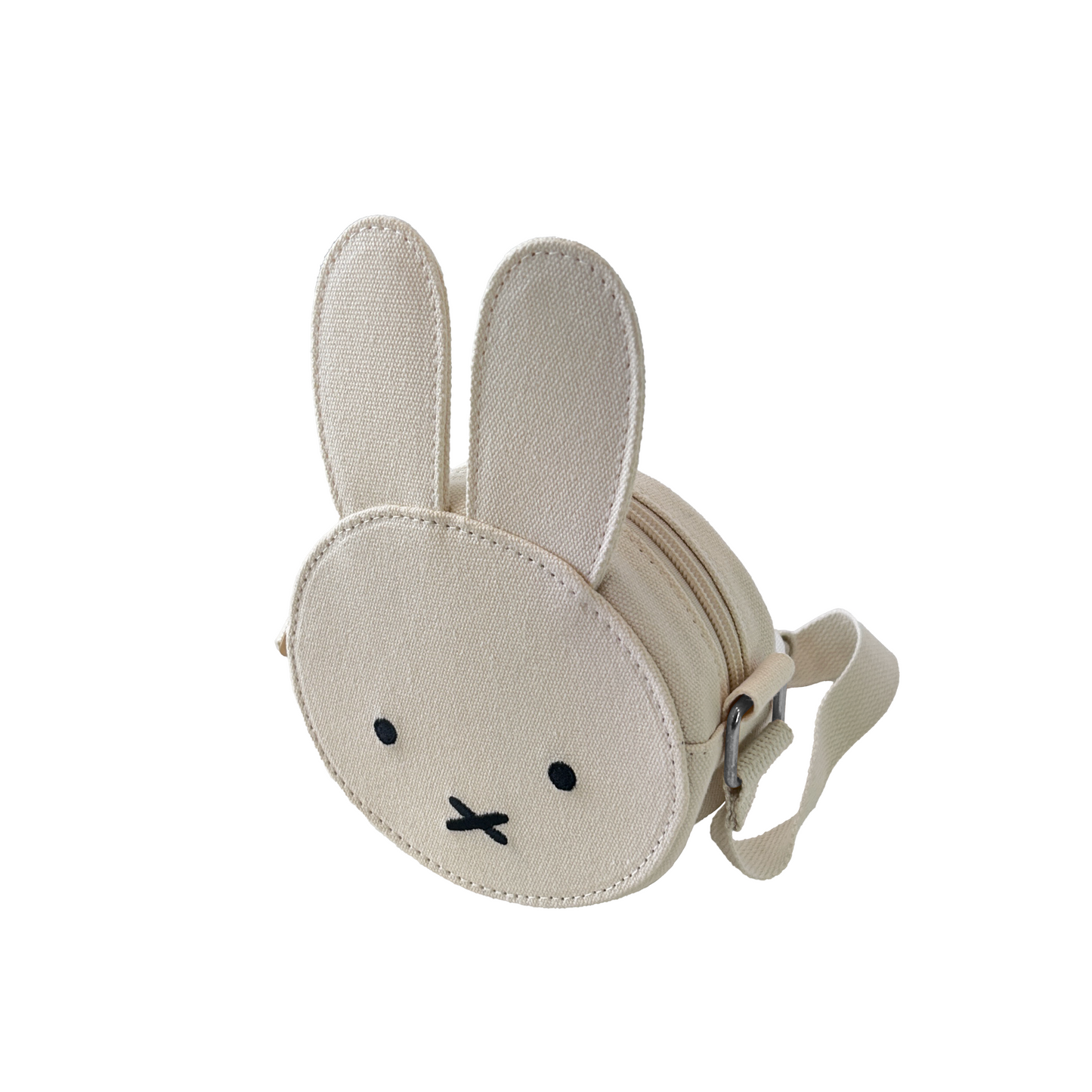 Miffy Canvas Ears Crossbody Bag offwhite (S)