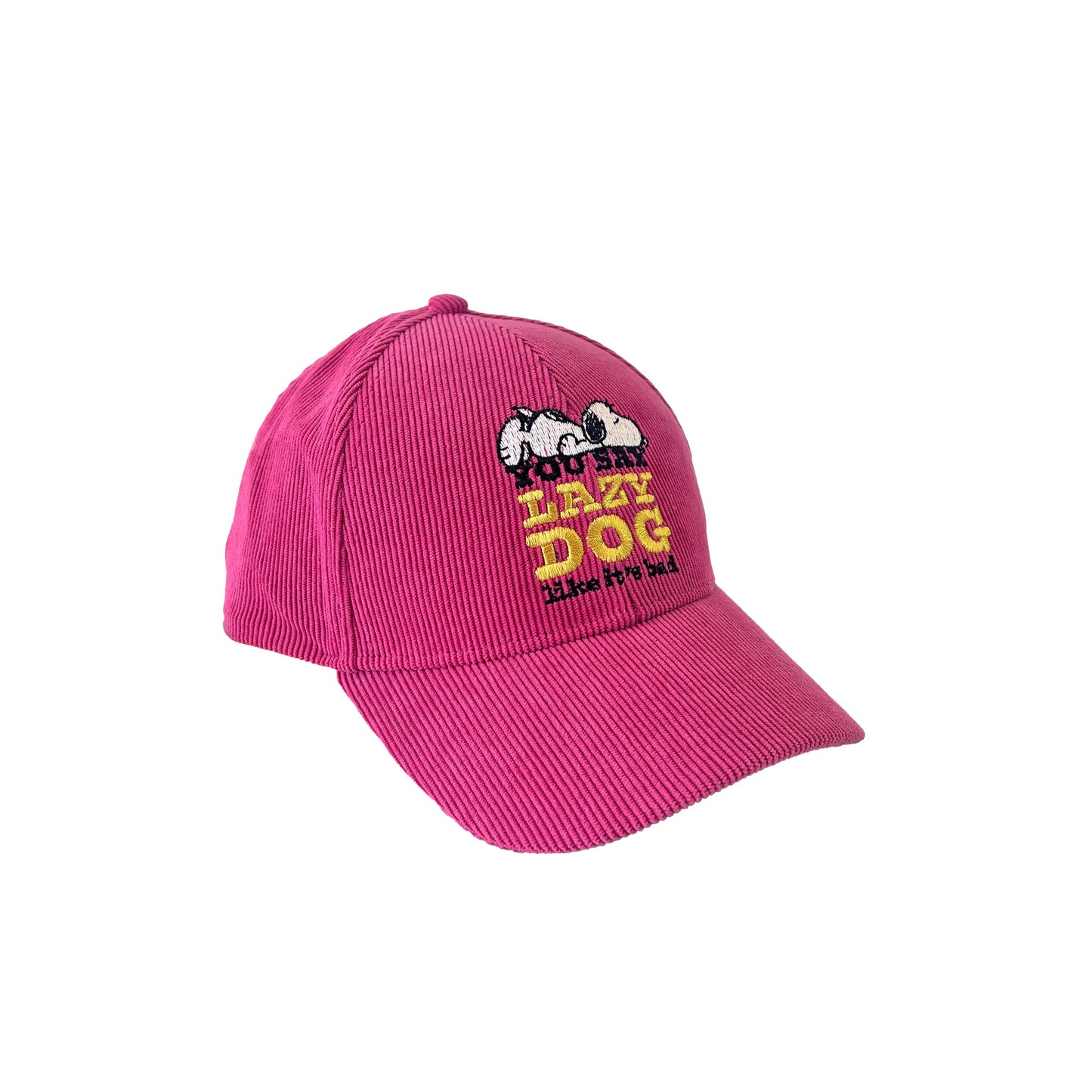 Peanuts Corduroy Pink Cap (L)