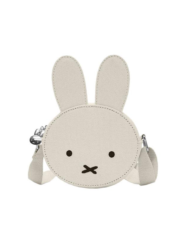 Miffy Canvas Ears Crossbody Bag offwhite (S)