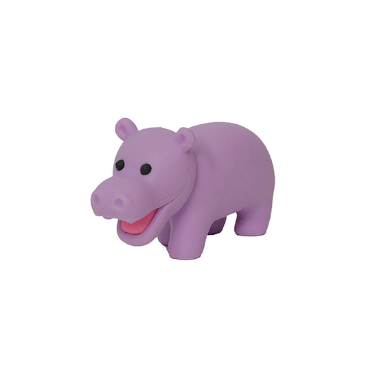 Violet Hippopotamus Eraser