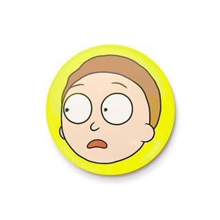 Rick and Morty - Morty Face - 25mm Pin Badge