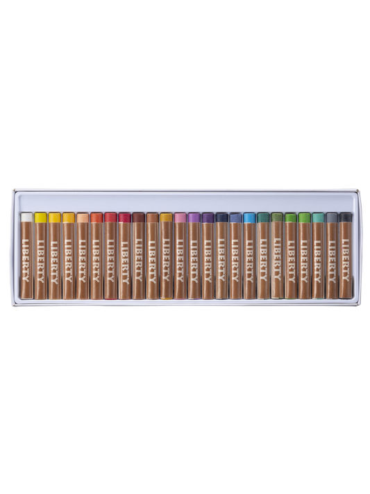 Soft Oil Pastels – 24 Colours Set