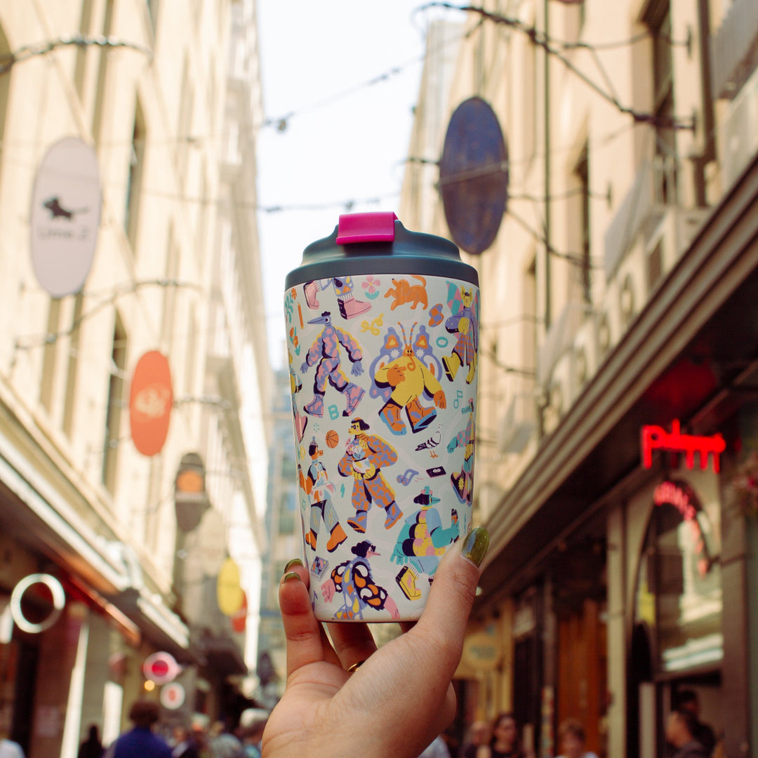 Reusable Cup Ceramic Grande Brolga 16oz 475ml
