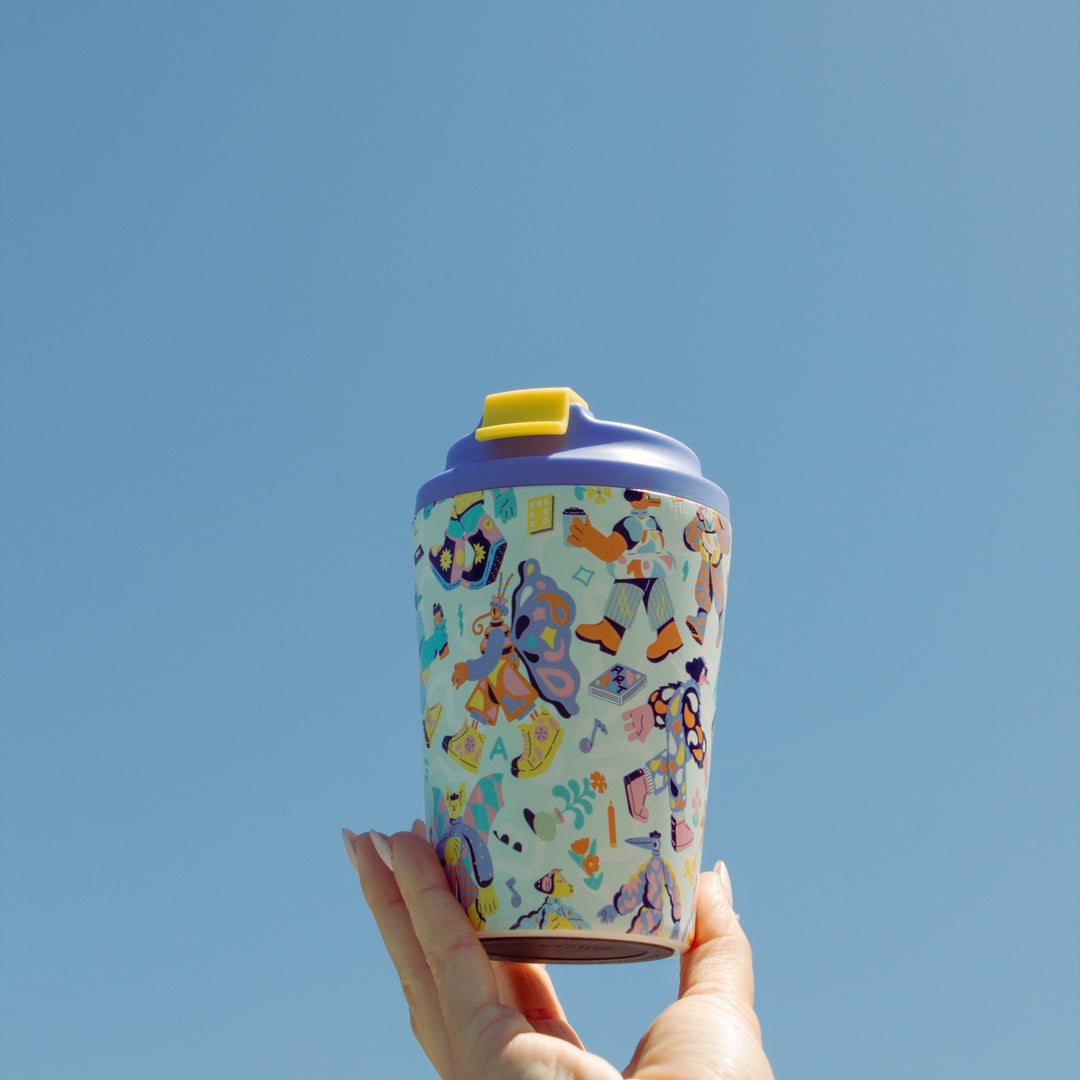 Reusable Cup Ceramic Camino Brolga 12oz 340ml