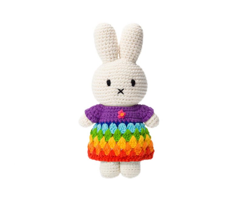 Miffy Handmade and Her Bright Rainbow Dress