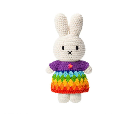 Miffy Handmade and Her Bright Rainbow Dress