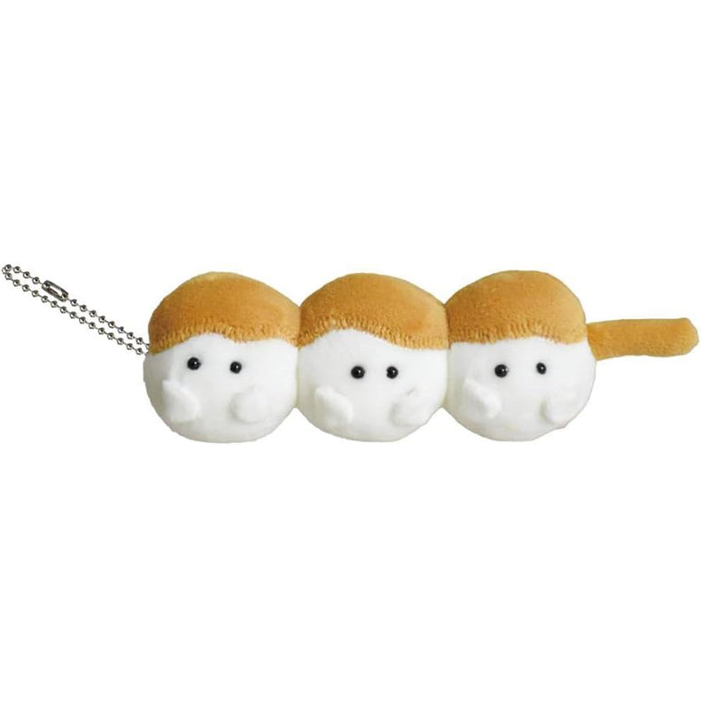 Mochi Wagashi-san Mitarashi Dango plush keychain