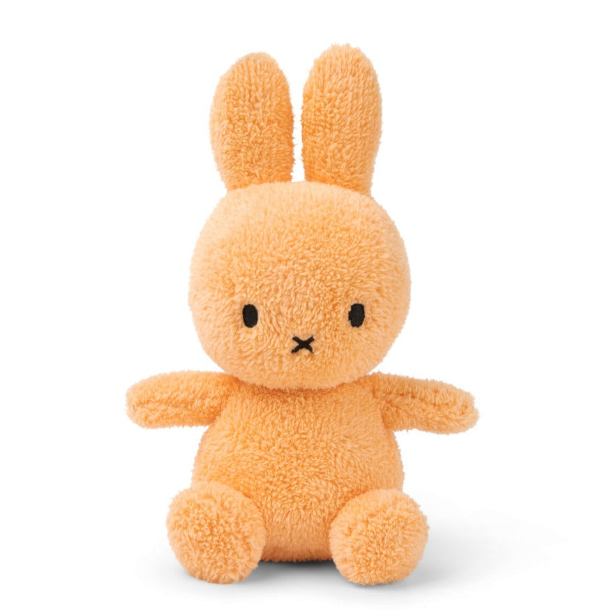 Miffy Sitting Terry Plush Soft Orange - 23cm