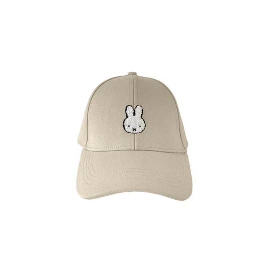 Miffy Canvas Cap - White (Large)