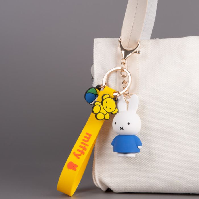 Miffy Classic Blue Pendant Keyring