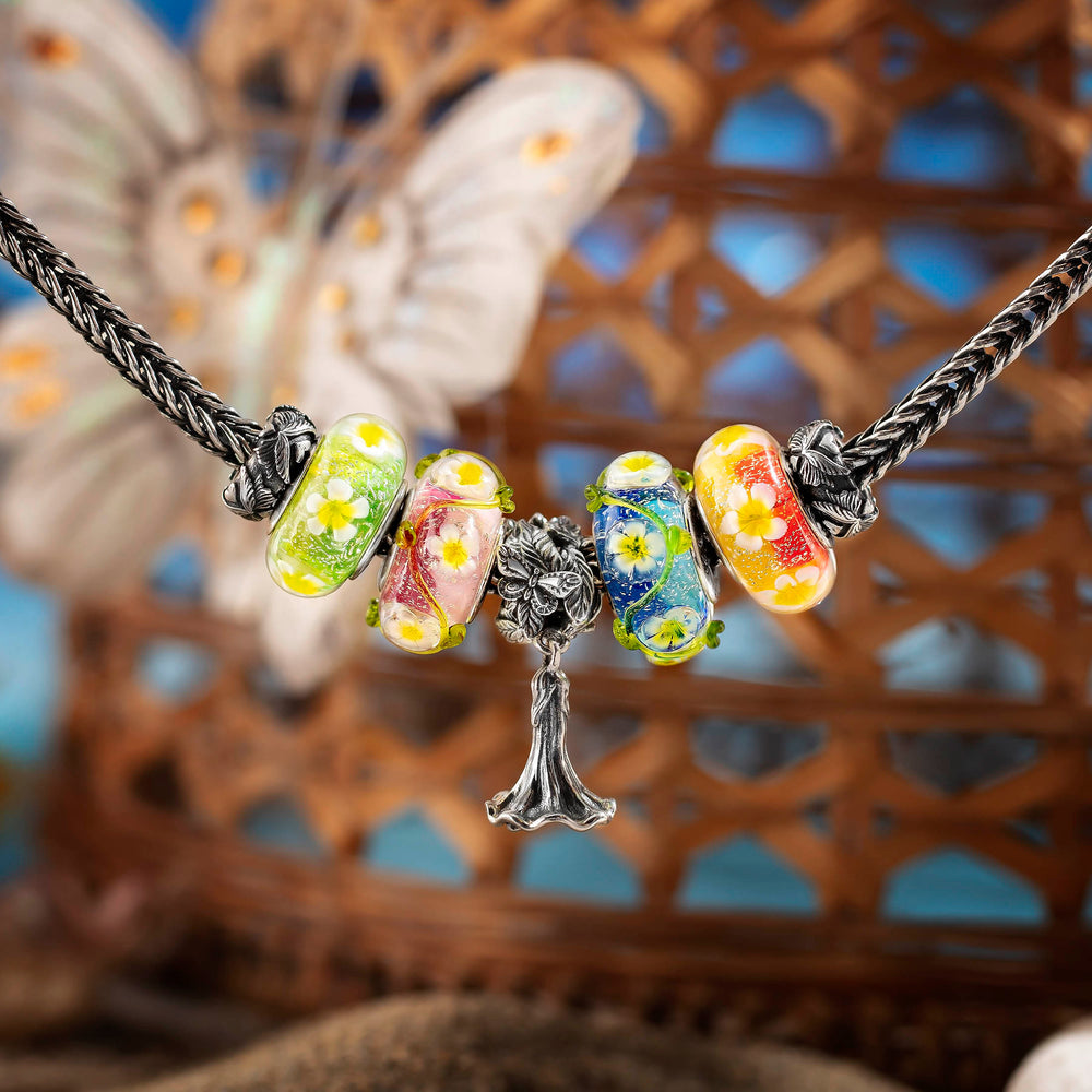 Island Garden Glass Bead