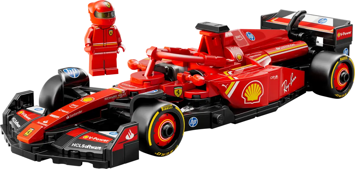 Ferrari SF-24 F1 Race Car Building Set 77242