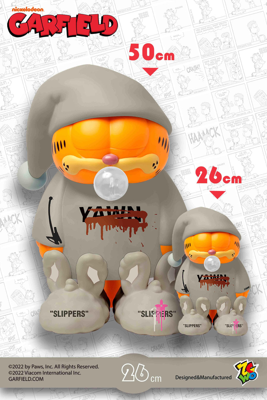 Garfield "I am not Sleeping" Yawn 26cm