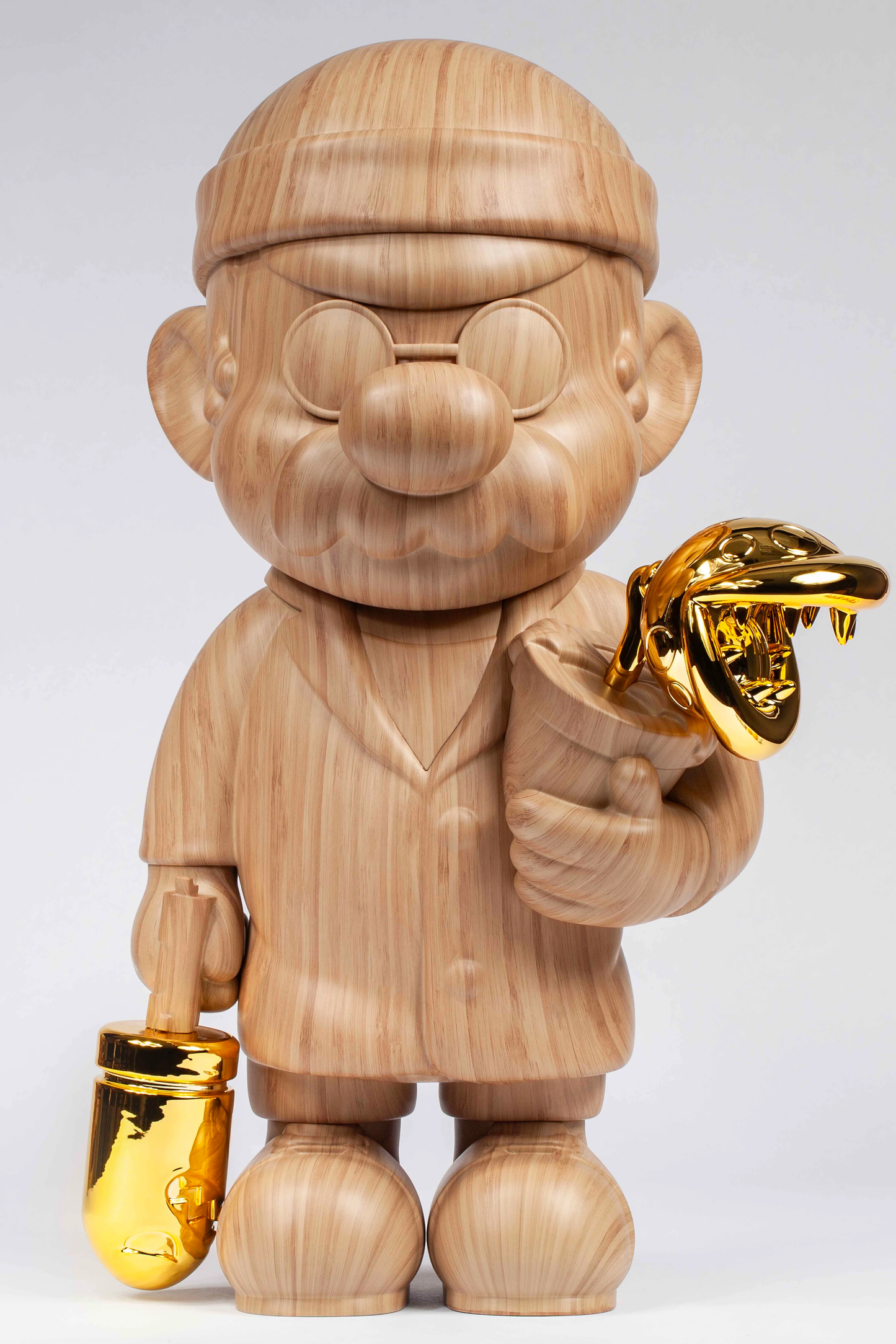 Forest Blocks Gilded Version Figurine 50cm