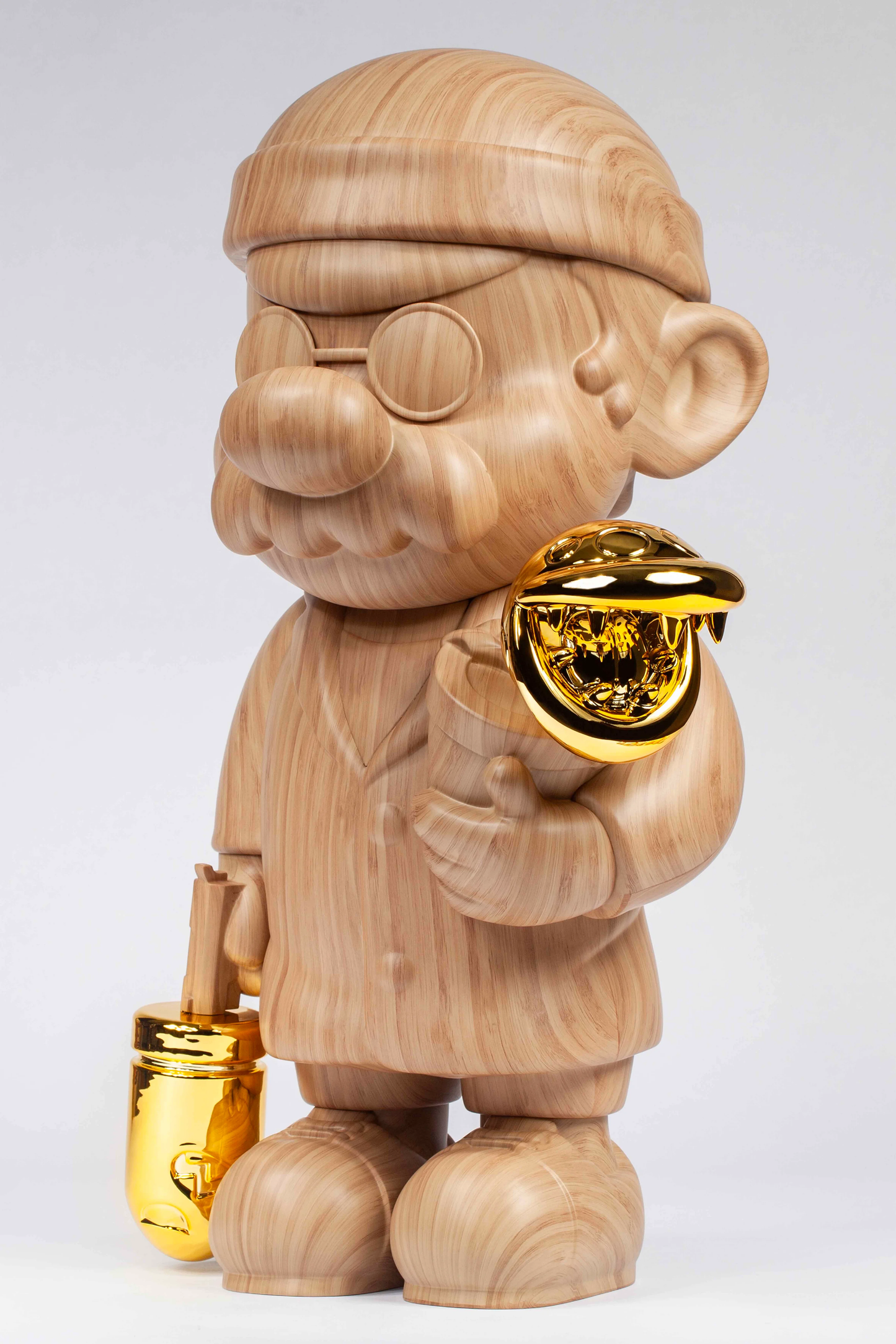 Forest Blocks Gilded Version Figurine 50cm