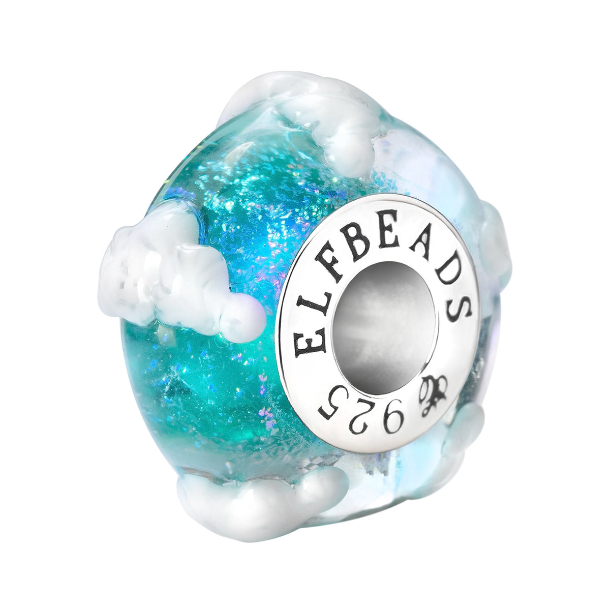Wonderland Sky Glass Bead
