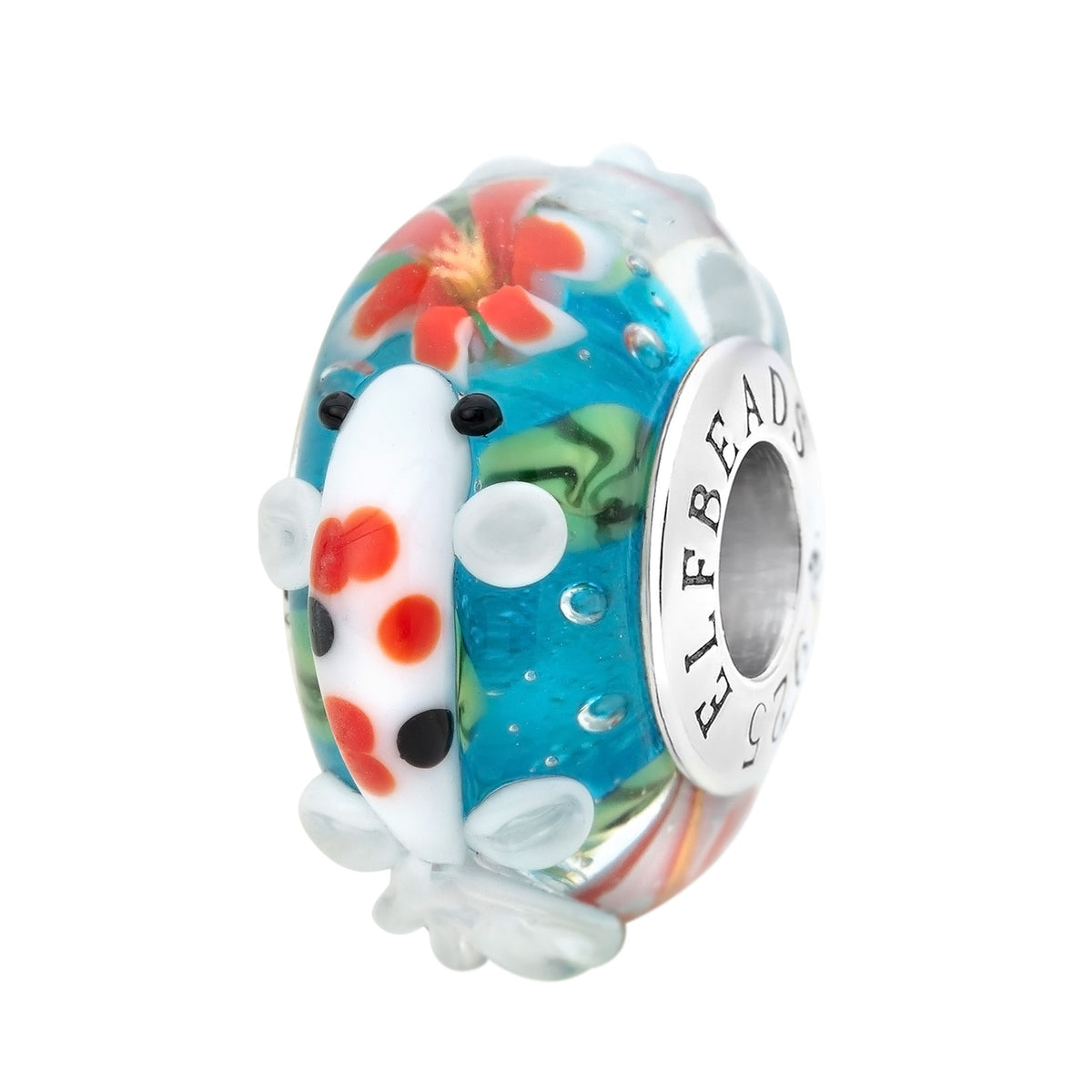 Koi Flowerpond - Crimson Lily Blossom