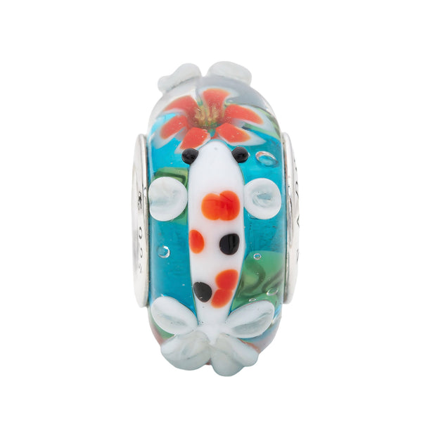 Koi Flowerpond - Crimson Lily Blossom