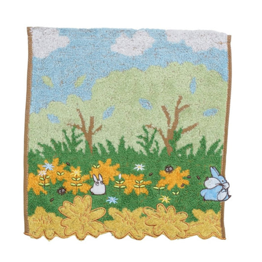 Mini Towel Medium & Small Totoro racing 25x25 cm - My Neighbor Totoro