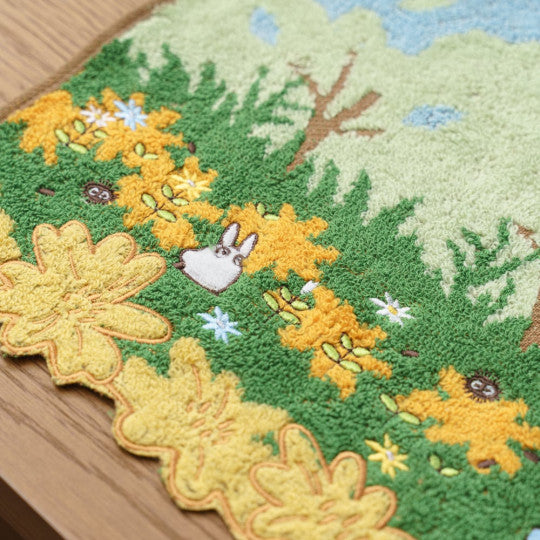 Mini Towel Medium & Small Totoro racing 25x25 cm - My Neighbor Totoro