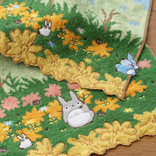 Mini Towel Medium & Small Totoro racing 25x25 cm - My Neighbor Totoro