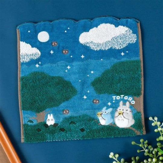 Mini Towel Under the moon 25x25 cm - My Neighbor Totoro