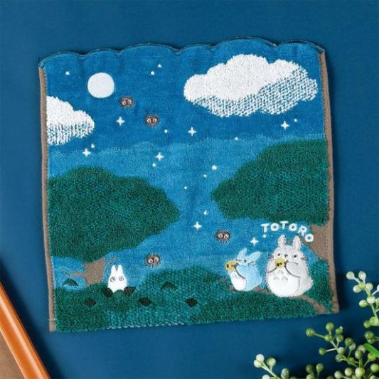 Mini Towel Under the moon 25x25 cm - My Neighbor Totoro