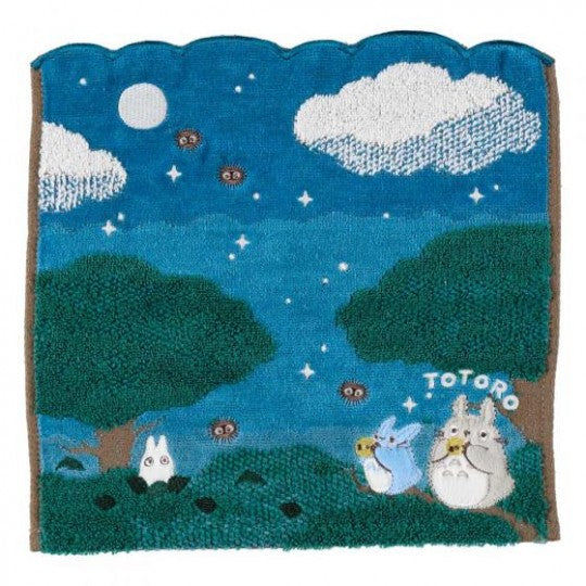 Mini Towel Under the moon 25x25 cm - My Neighbor Totoro