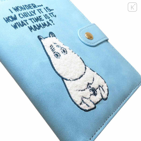 Moomin Moomintroll Passport Case - Blue